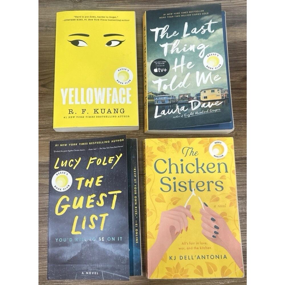 Reese’s Book Club LOT 4 TRADE PB Books PSYCHOLOGICAL THRILLERS Lucy Foley etc.‎